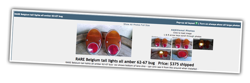 Illustration for article titled It's Time for Another Baffling Volkswagen Beetle Taillight Mystery